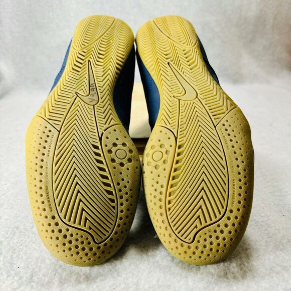 Nike Bomba IC Jr 826487-414 Navy Blue Size 6 Y Youth Soccer Indoor Cleats Shoes - Picture 8 of 9